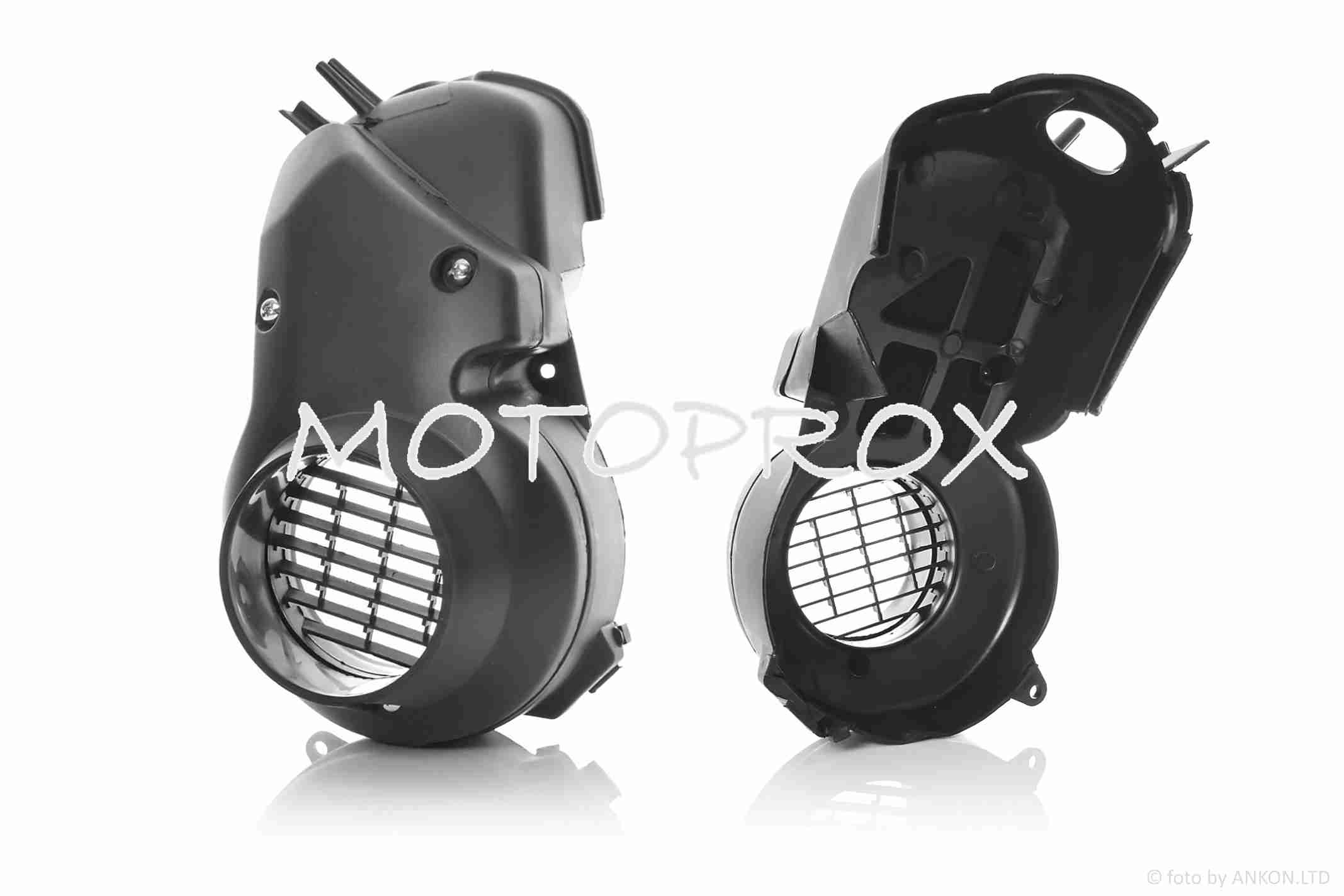 Пластик охолодження Motorace Honda Dio AF27 Black