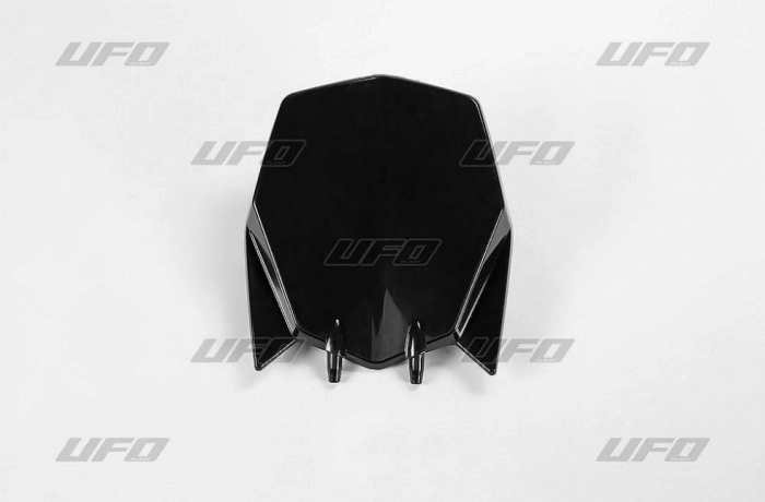 Пластик переднього номера UFO HU03343-001 Black