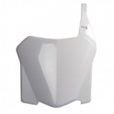Пластик переднего номера Polisport 8657500001 White