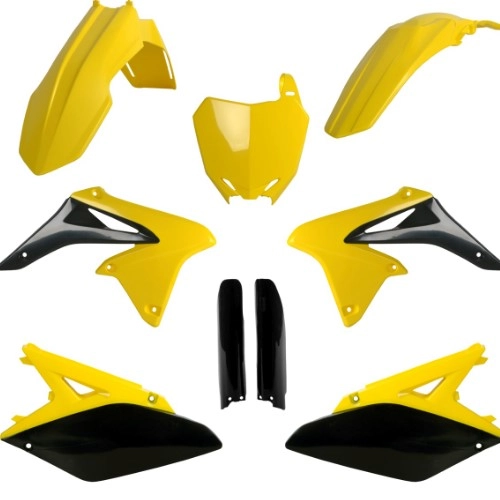 Комплект пластикy Polisport 91426 Yellow/Black