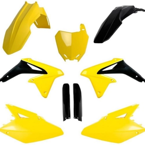 Комплект пластикy Polisport 91430 Yellow/Black
