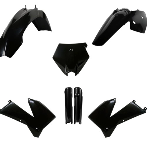 Комплект пластикy Polisport 91437 Black