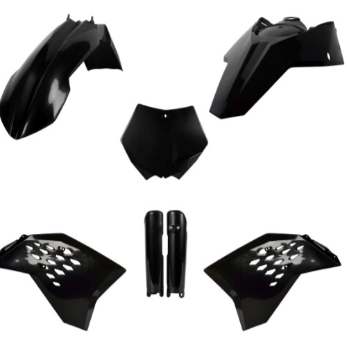 Комплект пластикy Polisport 91441 Black