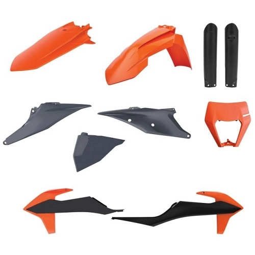 Комплект пластику Polisport 91040 Orange/Grey
