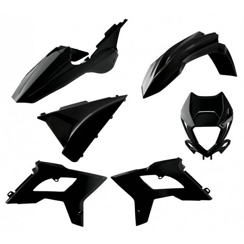 Комплект пластику Polisport 91077 Black