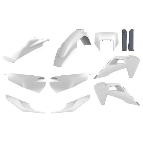 Комплект пластику Polisport 91105 White/Grey