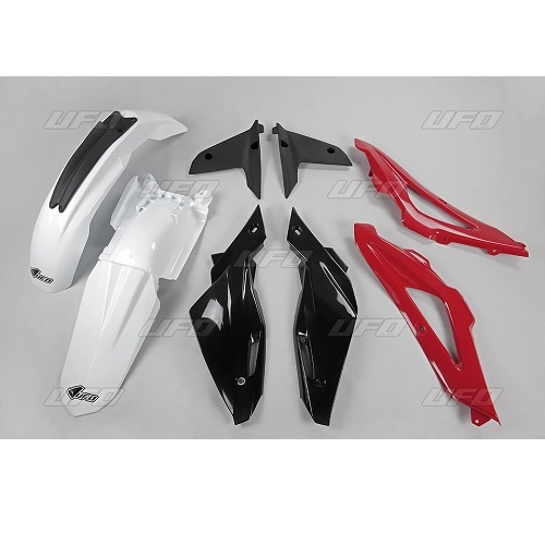 Комплект пластику UFO HUKIT607-999 White/Red/Black