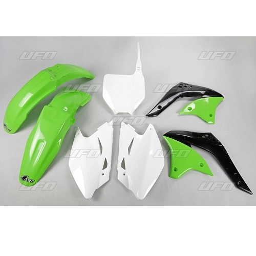 Комплект пластику UFO KAKIT205-999 Green/White