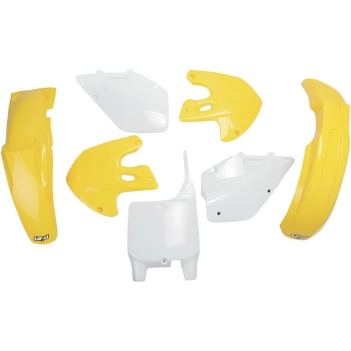 Комплект пластику UFO SUKIT400-999 Yellow/White