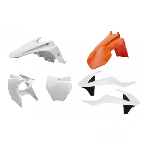 Комплект пластику Polisport 90711 Orange/White