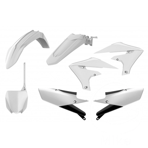 Комплект пластику Polisport 90767 White/Black