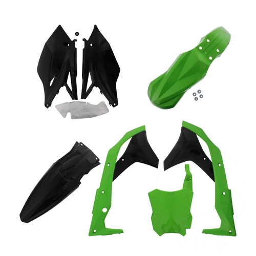 Комплект пластику Polisport 90836 Green/Black