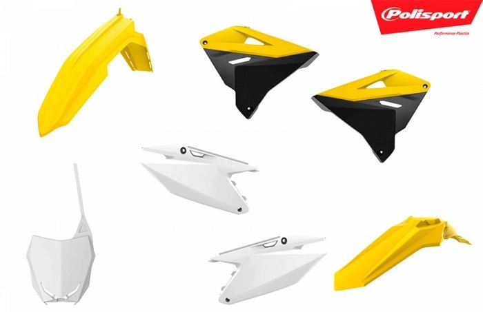 Комплект пластику Polisport 90864 Yellow/Black/White