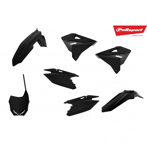 Комплект пластику Polisport 90865 Black