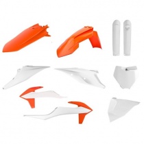 Комплект пластика Polisport 91012 Orange/White
