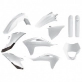 Комплект пластика Polisport 91027 White
