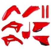 Комплект пластика Polisport 91054 Red/Black
