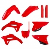 Комплект пластика Polisport 91054 Red/Black