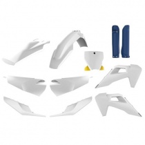 Комплект пластика Polisport 91098 White/Blue