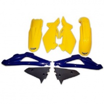 Комплект пластика UFO HUKIT602-999 Yellow/Blue/Grey