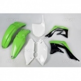 Комплект пластика UFO KAKIT217-999 Green/White/Black