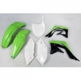 Комплект пластика UFO KAKIT217-999 Green/White/Black
