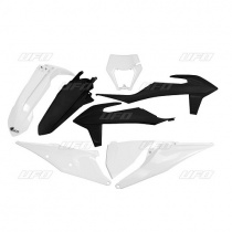 Комплект пластика UFO KTKIT527-999S White/Black
