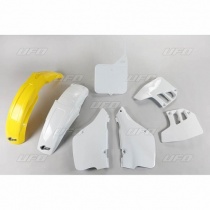 Комплект пластика UFO SUKIT397-999 White/Yellow