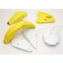 Комплект пластика UFO SUKIT405-999 Yellow/White