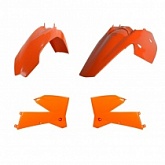 Комплект пластика Polisport 90891 Orange/Black