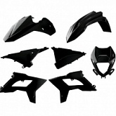 Комплект пластика Polisport 91087 Black
