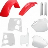 Комплект пластика Polisport 91326 Red/White