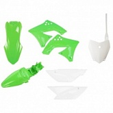 Комплект пластика Polisport 91334 Green/White