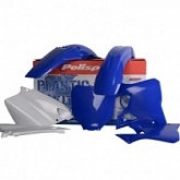 Комплект пластика Polisport 91383 Blue/White
