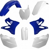 Комплект пластика Polisport 91387 Blue/White