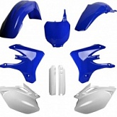 Комплект пластика Polisport 91392 Blue/White