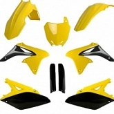 Комплект пластика Polisport 91426 Yellow/Black