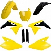Комплект пластика Polisport 91430 Yellow/Black
