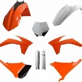Комплект пластика Polisport 91443 Orange