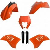Комплект пластика Polisport 91459 Orange