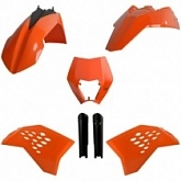 Комплект пластика Polisport 91459 Orange