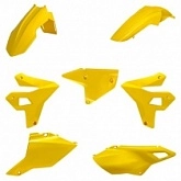 Комплект пластика Polisport 91588 Yellow