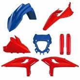 Комплект пластика Polisport 91602 Red/Blue