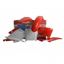Комплект пластика Polisport 90115 Red/White