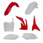 Комплект пластика Polisport 90423 White/Red