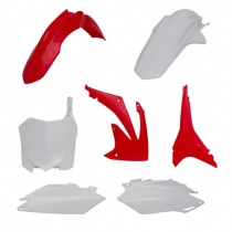 Комплект пластика Polisport 90423 White/Red