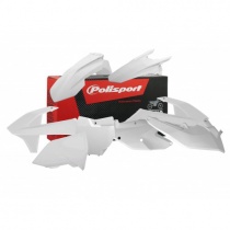 Комплект пластика Polisport 90680 White