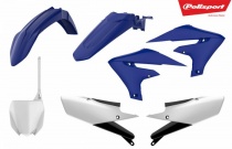 Комплект пластика Polisport 90766 Blue/White