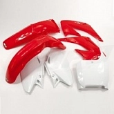 Комплект пластика UFO HOKIT101-999 White/Red