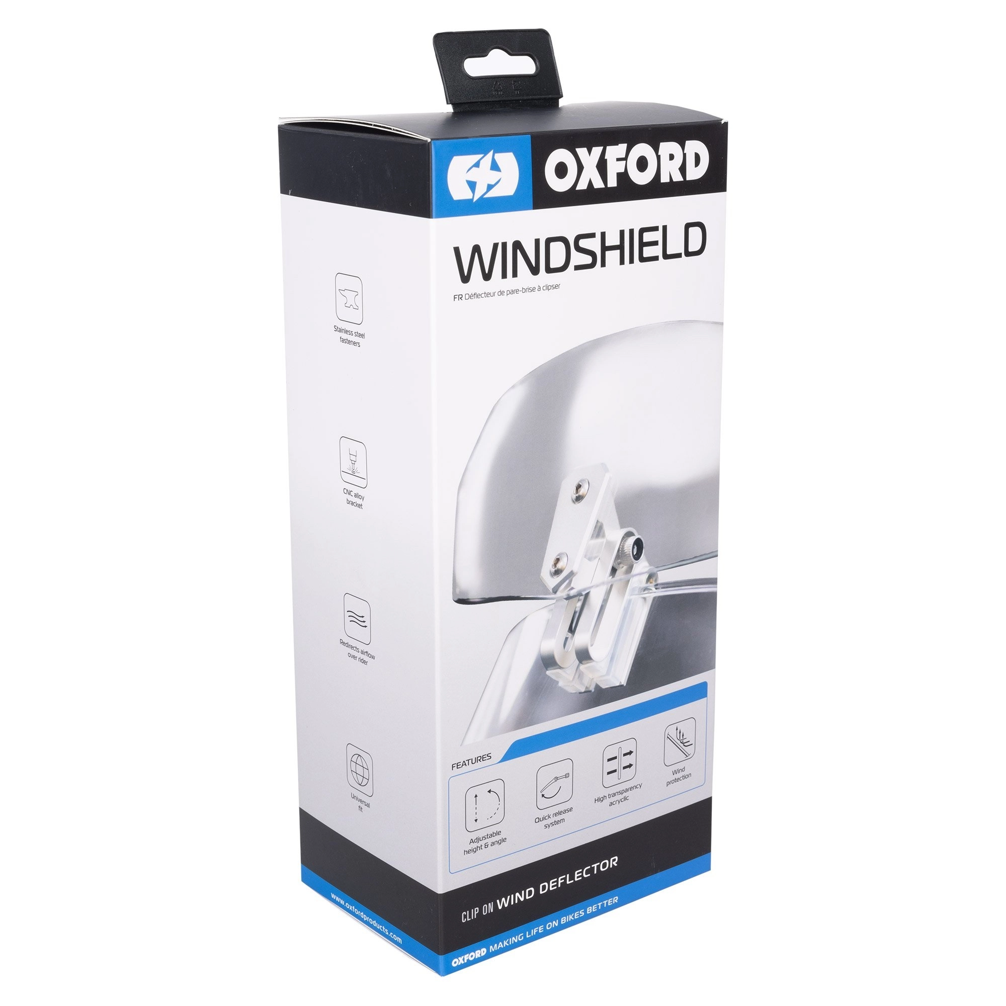 Скло вітрове Oxford OX846 Clear